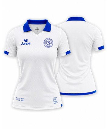 CAMISA DE JOGO SÃO BENTO BRANCO BABY LOOK